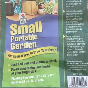 SMALL PORTABLE GARDEN